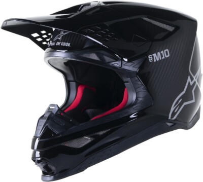 Alpinestars Supertech S-M10 Solid Helmets Black Lg