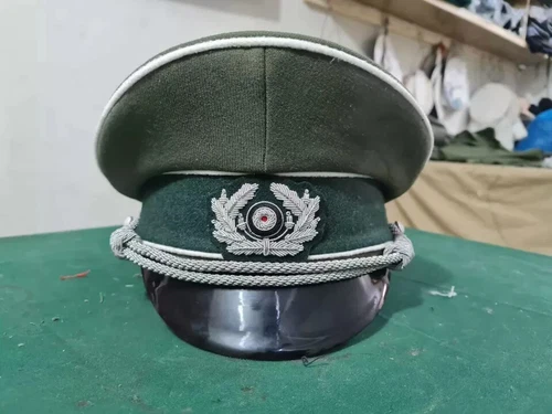 WW2 German Forrestry Army Military Generals Officers Wool Crusher Visor Hat Cap