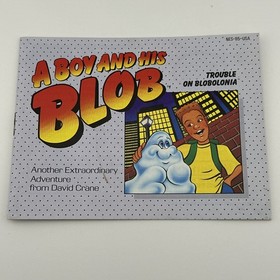 NES A Boy and His Blob - Nintendo CIB Complete - Protector Box - Cleaned TESTED