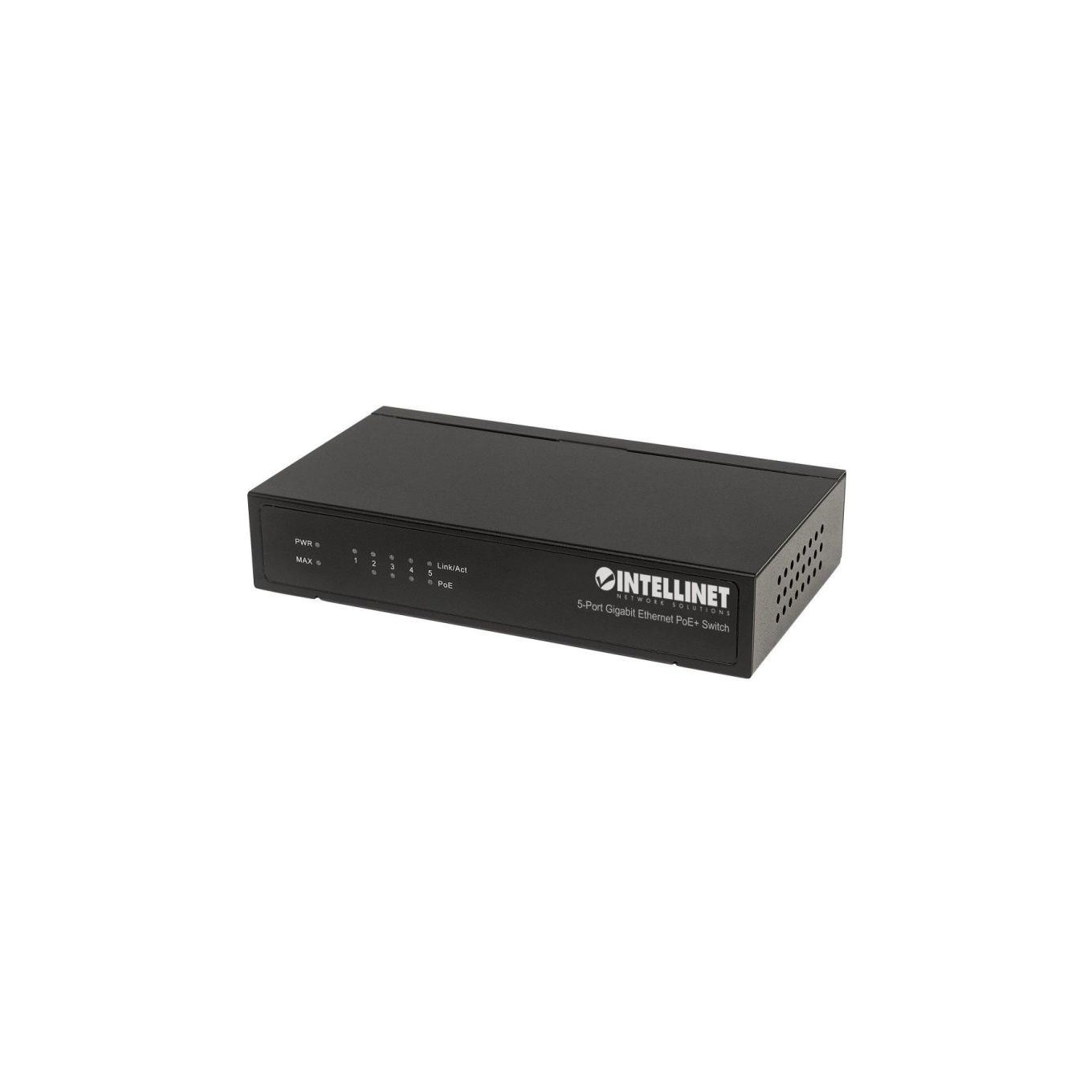 Intellinet Switch PoE+ 5 porte Gigabit Ethernet - Immagine 3