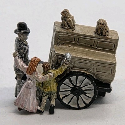 John Hine Studios London By Gaslight Organ Grinder Mini Figure 5463 VTG