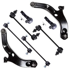 8pcs Lower Control Arm Sway Bar Links Tie Rods For Mazda Protege 2001 2002 2003 8pcs Lower Control Arm Sway Bar Links Tie Rods For Mazda Protege 2001 2002 2003