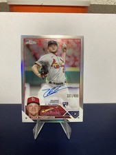 2023 Topps Chrome Update Series - Autographs Zack Thompson #RA-ZT Refractor /499