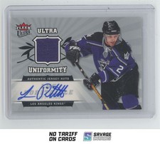 2006-07 Fleer Ultra Uniformity Jersey Auto Luc Robitaille 01/35 #UA-LR Los