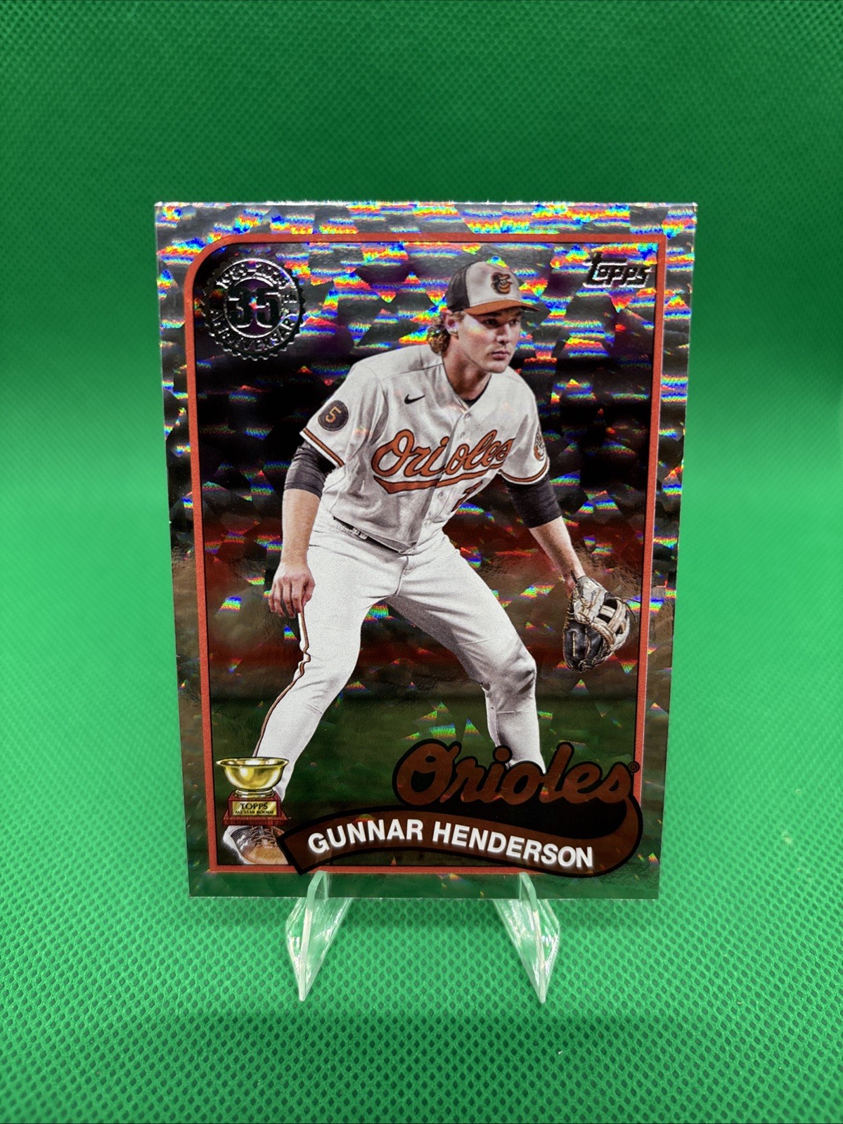 Gunnar Henderson #89B2-10 Baseball Cards 2024 Topps 1989 Mega Box Foilboard trading card — raw and PSA graded price guide