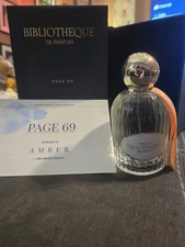 NIB BIBLIOTHEQUE DE PARFUM PAGE 69 3.4 FL OZ POLISH NICHE FRAGRANCE HTF IN USA