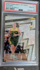 2025 Panini NSCC Vip Gold #11 Sue Bird White Sparkle PSA 10 GEM MINT POP 1 SSP