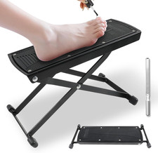 Pedicure Foot Rest, 6-Height Adjustable Non-Slip Foot Stand for Easy at Home Ped