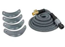 HydroTech 5611C3 5/8" x 60' Expandable Burst Proof Auto Care Hose w/ Tire Glides