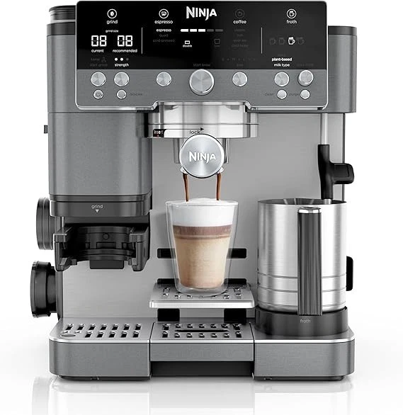 Ninja Luxe Café Premier Series ES601UKGM Bean To Cup Coffee Machine New - Image 2 of 4