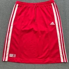 Adidas ENGLAND Womens Long Skirt Adidas Medium Red Tennis Track Field