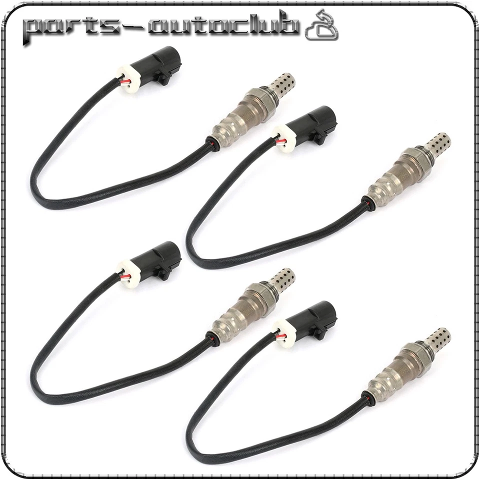 Sensor de oxígeno térmico para Ford F-150 2004-2008 5,4 L O2 02 4 piezas vapor ascendente aguas abajo Foto 3 de 4