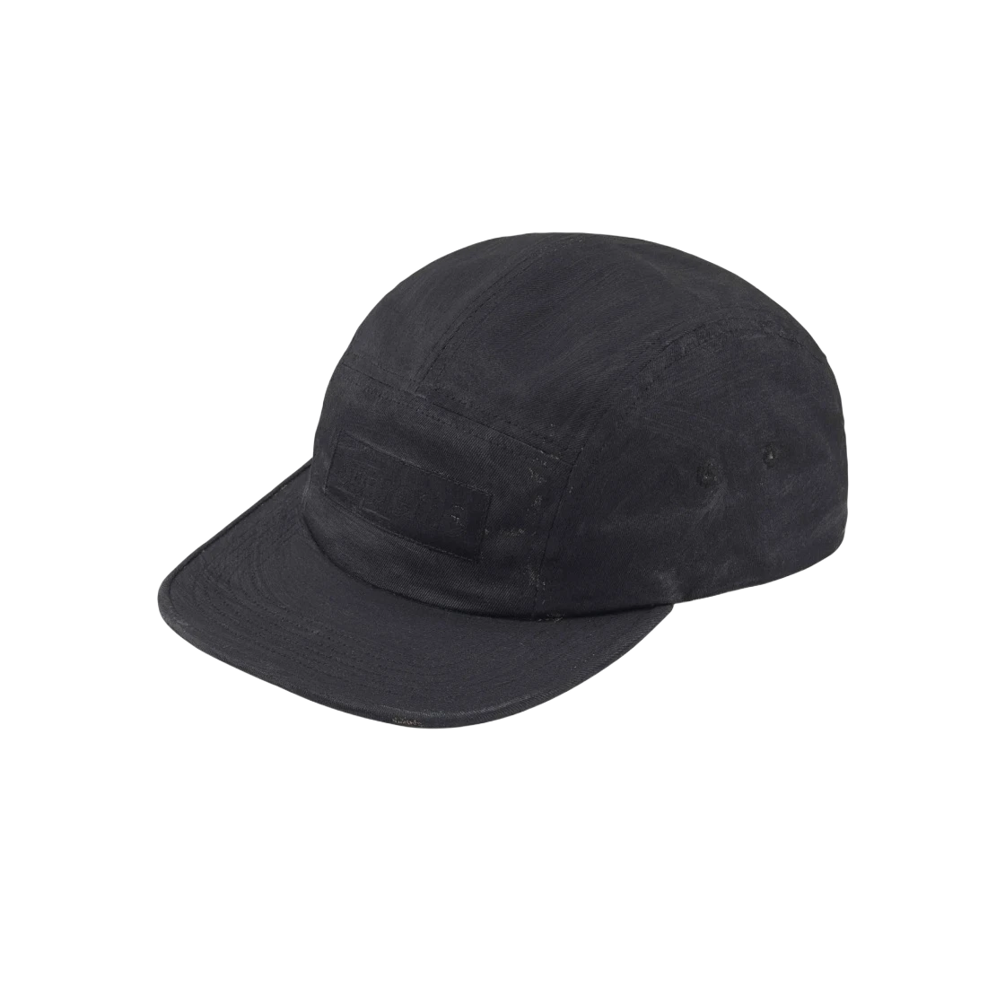 Casquette de camp Supreme x MM6 Maison Margiela peinte noire   24SS