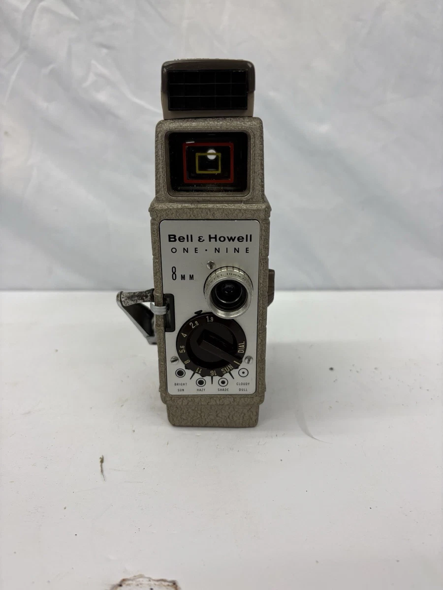Bell and Howell Standard 8 mm Non Reflex Vintage Movie Cameras for