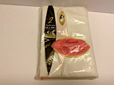 New J C Penney’s Percale Pillow Cases Set Of 2 Bedding 42 X 38 1/2 Open Vintage
