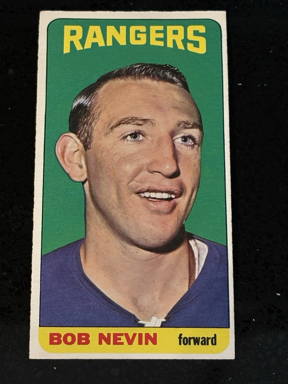 1964-65 Topps Bob Nevin #77 New York Rangers EX/MT