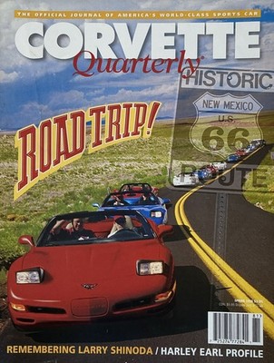Corvette Quarterly Magazine Spring 1998 Road Trip Route 66 Larry Shinoda