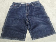 Vintage Y2K Ecko Unlimited Carpenter Dark Blue Jean Shorts Men  s Jorts Size 38
