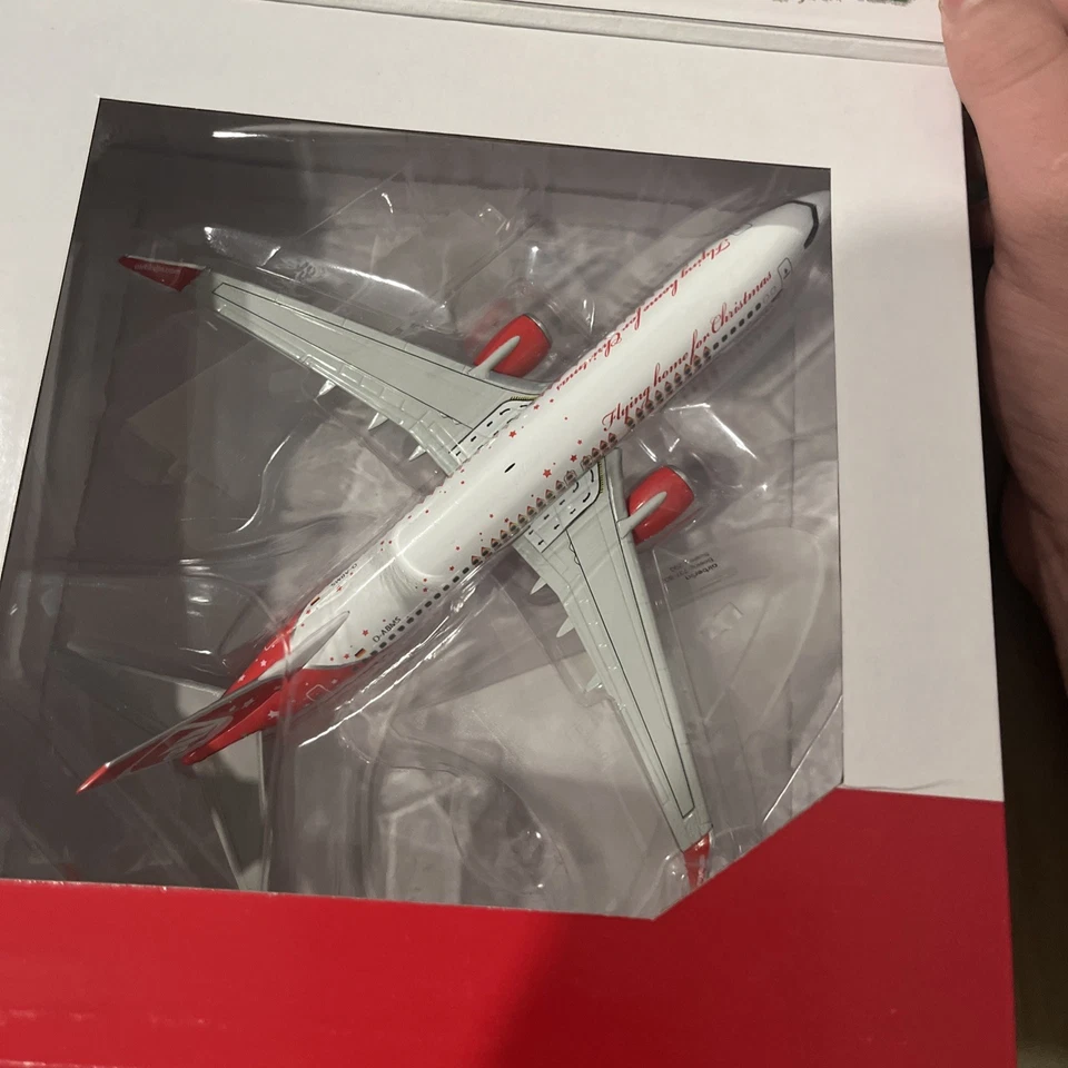 1/200 AIR BERLIN BOEING 737-800 飞回家圣诞颜色 D-ABMS HERPA — 第 3/3 张图片