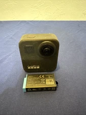 GoPro MAX 360 Action Camera Pre-owned + Battery Free Shipping Fair Shape