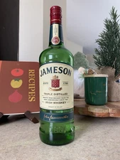 SALE Jameson Bottle Bong Water Pipe Smoking Rig 14mm Upcycled Handmade Glass