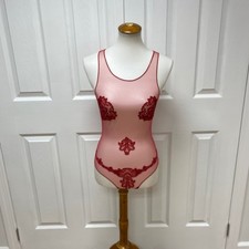 La Perla Red Bodysuit - One Size - In Bag.
