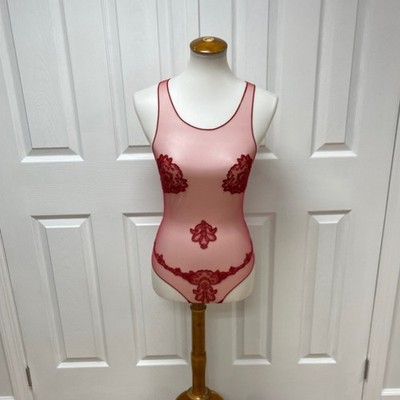 La Perla Red Bodysuit - One Size - In Bag.