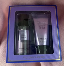 Victoria’s Secret Love Spell Body Mist Lotion Duo Mini Gift Set Holiday 2025