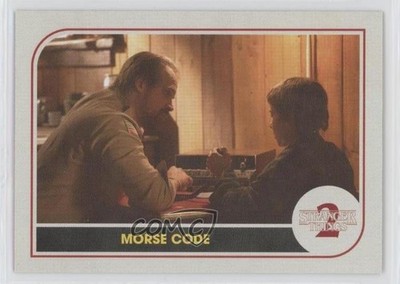 2019 Topps Stranger Things 2 Jim Hopper Eleven Morse Code #ST-29 2o7