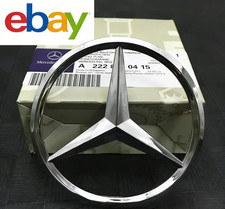 90mm Universal Chrome Star Trunk Emblem Badge For Mercedes-benz Most Models 90mm Universal Chrome Star Trunk Emblem Badge For Mercedes-benz Most Models