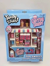 Teeny Tinies Teeny Cotton Candy Cart 20 Piece Mini Food Playset Miniatures NEW 