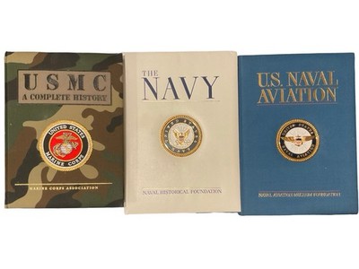 Lot 3 U. S. M. C. A Complete History Marine Corps Navy U.S. Naval Aviation books