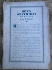 Boy's Adventure-1st issue 9/1936-Milburn C. Rosser cover-Robert Byrne Hugh — photo 3