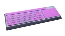 Silicone Keyboard Cover Skin Protector for 104/107 keys keyboard Purple