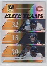 2006 Donruss Elite Teams Gold 160/250 Cedric Benson Kyle Orton Thomas Jones 0b5