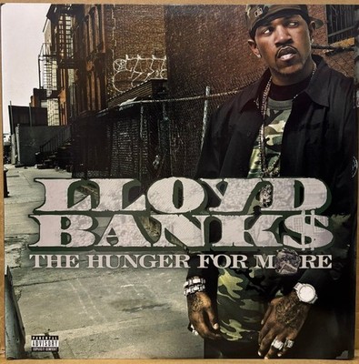 Lloyd Banks The Hunger For More 2LP 2004 US Original Interscope B0002826-01