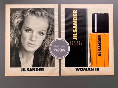 1990 JIL SANDER Woman III 90s Style Vintage Ad Retro Werbung Reklame
