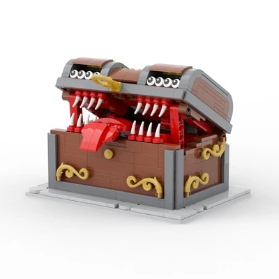 Mocs Bricks Sets Working Mechanical Box Monster from Video Game 682 Parts - Image 1 of 4