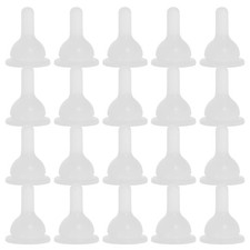 50 Pcs Kitten Nipples for Bottle Feeding Cat Suckling Pacifier Dog Milk Feeder
