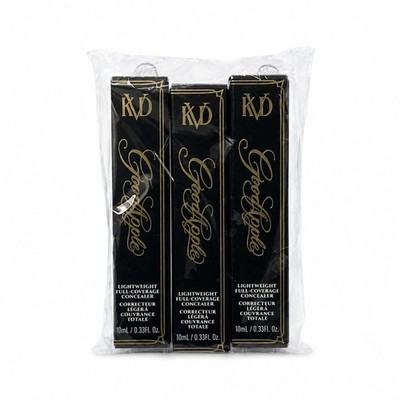 Kat Von D Good Apple Concealer Tan 167 Full Coverage Lightweight, 3 PACK