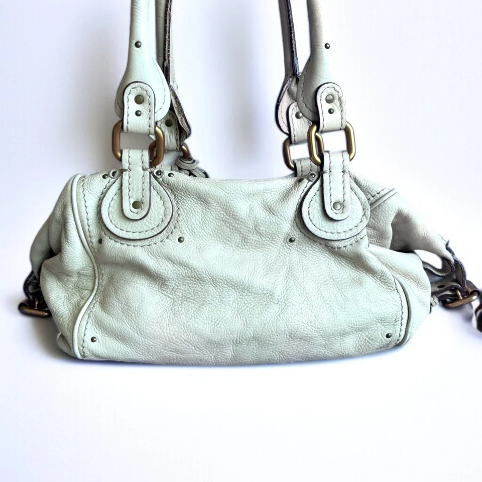 Auténtico Bolso CHLOE Paddington Cuero Beige Foto 4 de 4