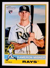 2025 Topps Heritage High Number Baseball SP Kameron Misner RC Bicentennial /200