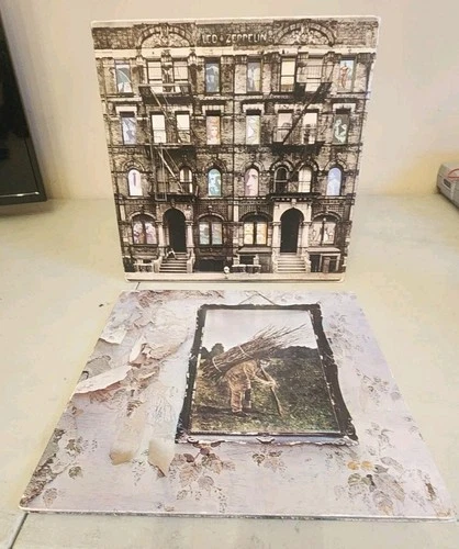 Led Zeppelin - Lot of 2 Vinyl Records - Hard Rock, Metal, and Blues 1970s