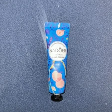 Sadoer Peach Plant Extract Hand Salve Cream 30g Nourish Hydrate Refine Smooth 