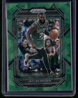 2022 Panini Prizm Basketball Green Ice Jaylen Brown #2
