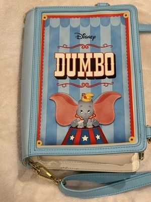 Loungefly Dumbo Book Series Convertible Backpack Crossbody Bag Loungefly Dumbo Book Series Convertible Backpack Crossbody Bag main image 2