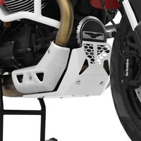 Zieger Motorschutz Weiß Passend FüR Moto Guzzi V85 TT 2019-2026