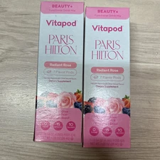 2-vitapod Paris Hilton Radiant Rose Exp 9/26