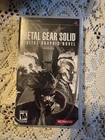 PSP PlayStation Video Game Metal Gear Solid Digital Graphic Novel