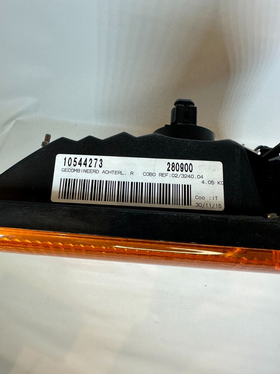 Van Hool 10544273 RH Rear Light Assy, R/H T2100 Tail Light Van Hool 10544273 RH Rear Light Assy, R/H T2100 Tail Light